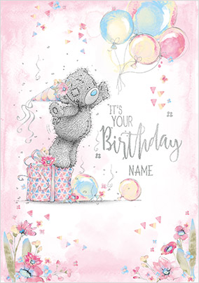 Me To You - It's Your Birthday Personalised Card