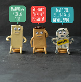 Cheesy Birthday Card - Maturing Nicely?!