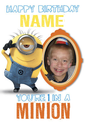 Despicable Me 2 - 1 in a Minion Card