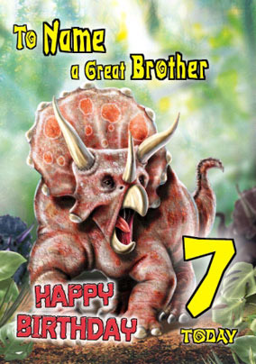 Dino - Triceratops Forest Age Relation