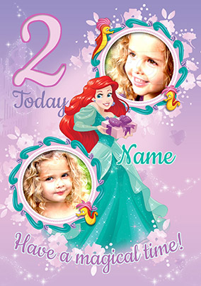 Ariel Age 2 Photo Card