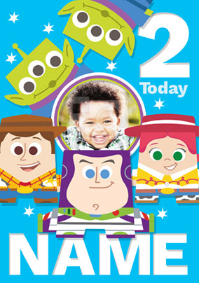 Disney Toy Story - Birthday Card Age 2
