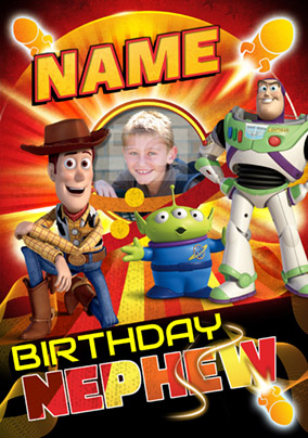 Disney Toy Story - Birthday Card Nephew