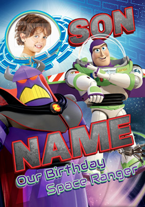 Disney Toy Story - Birthday Card Son