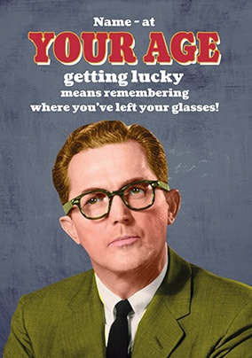 Getting Lucky Personalised Card