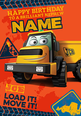 Brilliant Nephew Doug Dumptruck Birthday Card