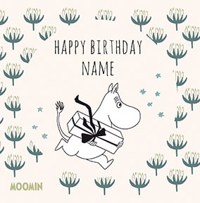 Moomin Personalised Birthday Card