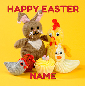 Knit & Purl - Easter Cupcake