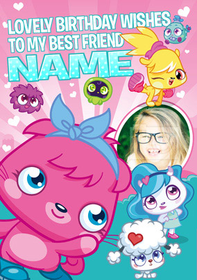 Moshi Monsters - Birthday Monster Poppet