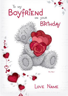 Me To You - Birthday Boyfriend Key Card