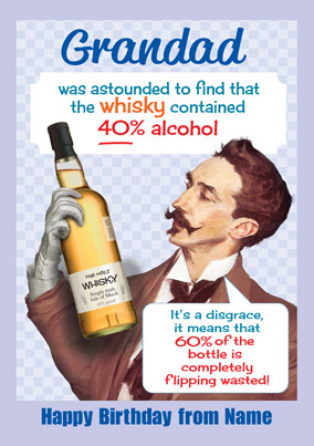 Funky Gallery - Wasted Grandad Birthday