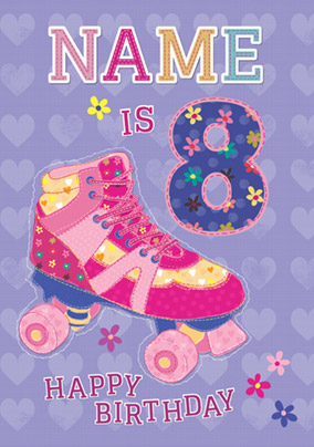 Just Kids - 8th Birthday Roller Skates