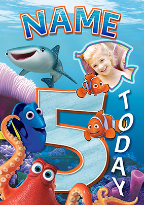 Finding Dory - Birthday Card 5 Today!