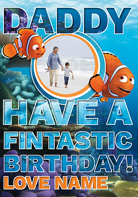 Finding Dory - Birthday Card Daddy from Son