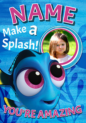 Finding Dory - Birthday Card Make a Splash!