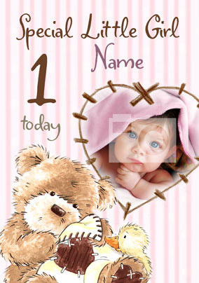 Popcorn The Bear - Little Girl One
