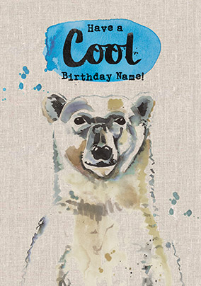 Sarah Kelleher - Cool Birthday Personalised Card