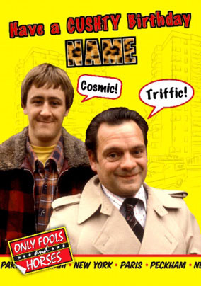 Only Fools - Cushty Birthday