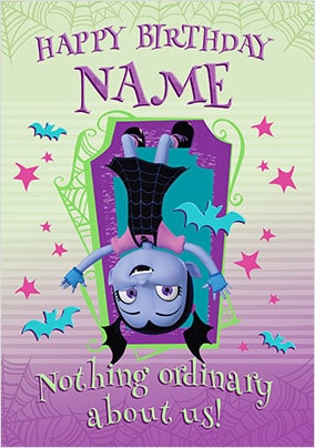Vampirina Ballerina - Personalised Birthday Card