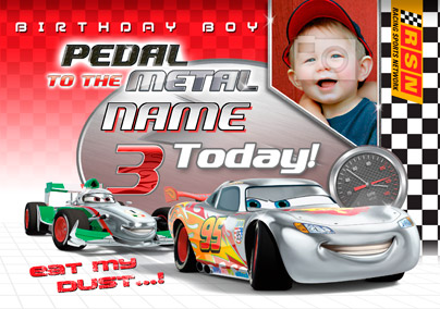 Disney Cars - Eat My Dust