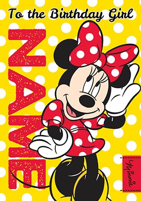 Minnie Mouse - Birthday Girl