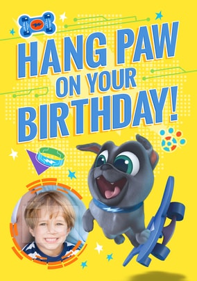 Bingo Puppy Dog Pals Photo Card