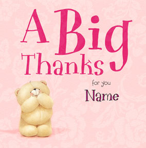 Forever Friends - Big Thanks Square