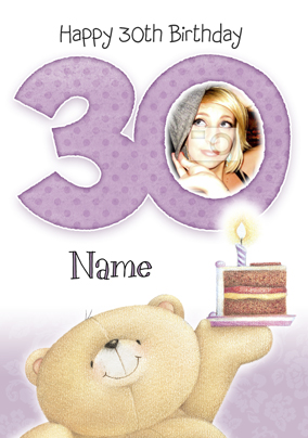 Forever Friends - 30th Cake Photo