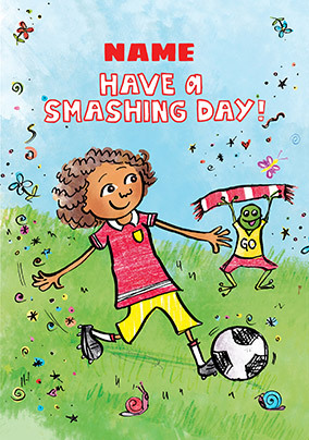 Smashing Day Personalised Birthday Card