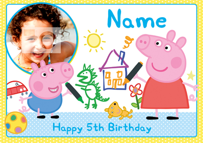 Peppa Pig - Drawing Photo