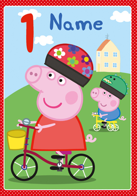 Peppa bicycle best sale