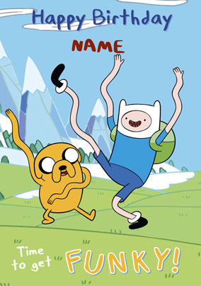 Adventure Time - Finn & Jake Funky Birthday