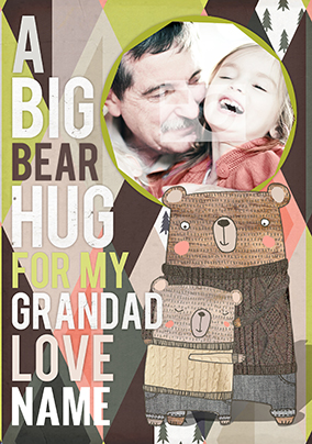 I Love You Bear Hugs - For my Grandad
