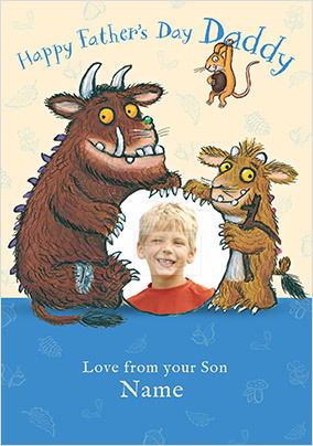 The Gruffalo Photo Father's Day Card