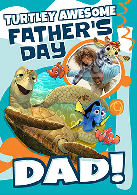 Finding Dory Photo Father's Day Card