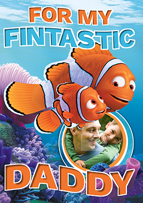 Nemo & Marlin Father's Day Photo Card