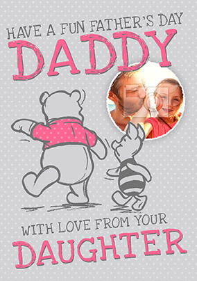 From Your Daughter Photo Father's Day Card