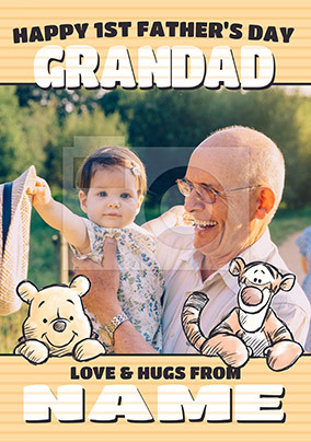 Winnie The Pooh Grandad's 1st Father's Day