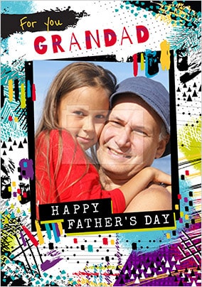 For You Grandad Father's Day Photo Card