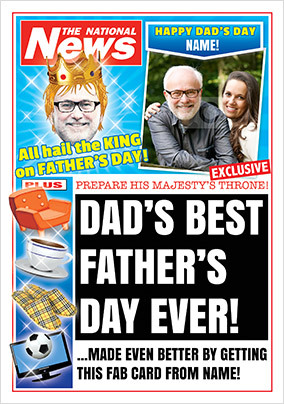 Father's Day National News Photo Card
