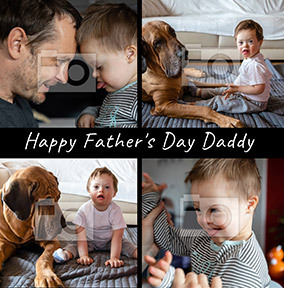 Happy Father's Day Daddy Photo Card