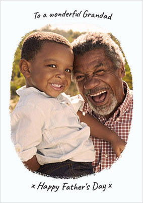 Wonderful Grandad Father's Day Photo Card