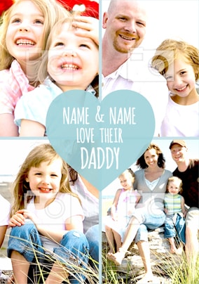 Happy Days- Father's Day Heart
