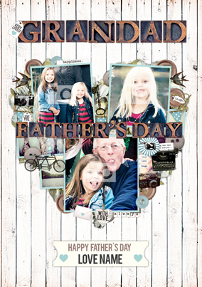 Life's A Journey - Grandad on Father's Day Card