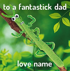 Fantastick Dad Personalised Father's Day Card