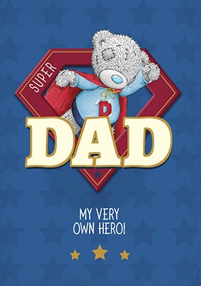 Me To You - My Hero Personalised Father's Day Card