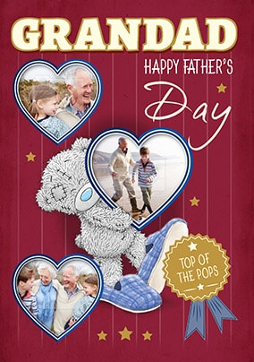 Me To You - Grandad Happy Father's Day Photo Card