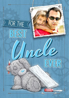 Me To You Uncle Photo Father's Day Card