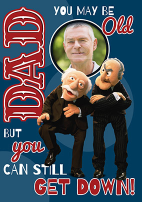 Statler & Waldorf Father's Day Photo Card
