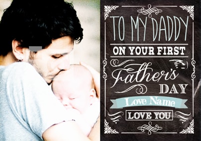 Once Upon A Teatime - 1st Father's Day Card